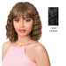 100% Brazilian Natural Blue Human Hair Wig,Black