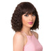 100% Brazilian Natural Blue Human Hair Wig,Mix of darkest brown and medium brown