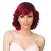 100% Brazilian Natural Human Hair Wig,Black roots with burgundy