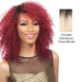 Salon Remi Natural Human Hair Wig,Dark brown roots with strawberry blonde