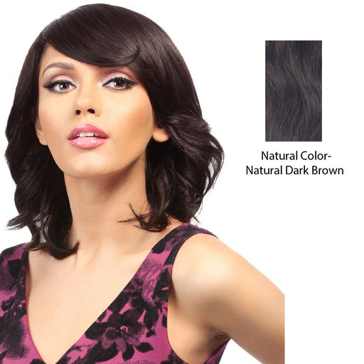 Brazilian Human Hair Wig,Natural color (d. brown)