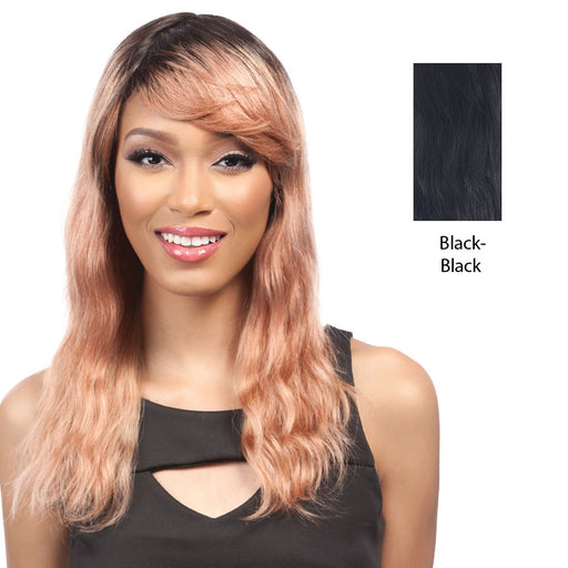Salon Remi 100% Brazilian Human Hair Unprocessed Wig,Black