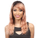 Salon Remi 100% Brazilian Human Hair Unprocessed Wig,Dark brown roots with light auburn