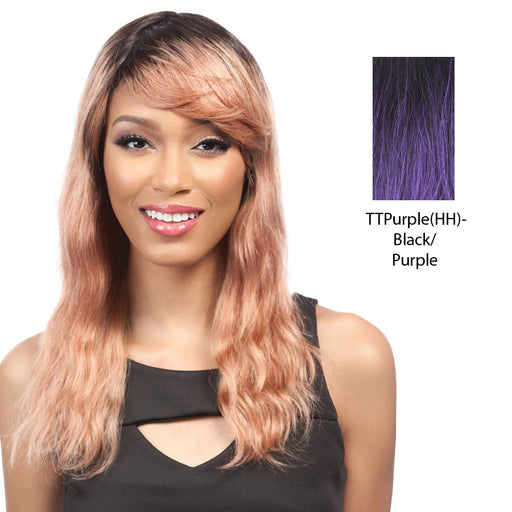 Salon Remi 100% Brazilian Human Hair Unprocessed Wig,TT PURPLE