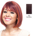 100% Human Hair Wig Human Hair Nia,Dark wine