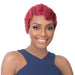 100% Human Hair Full Wig Side Lace Part,DR99J/BG