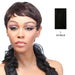 Human Hair Wig, Cap Size Medium, Length: Short,Black