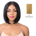 100% Human Hair 5" Deep Parting Lace Wig,Strawberry blonde