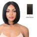 100% Human Hair 5" Deep Parting Lace Wig,Darkest brown