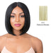 100% Human Hair 5" Deep Parting Lace Wig,Platinum blonde