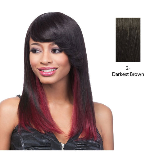 Luxurious Remi Wig,Darkest brown