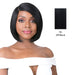 100% Human Hair 5" Deep Parting Lace Wig,Off black