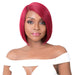 100% Human Hair 5" Deep Parting Lace Wig,Burgundy