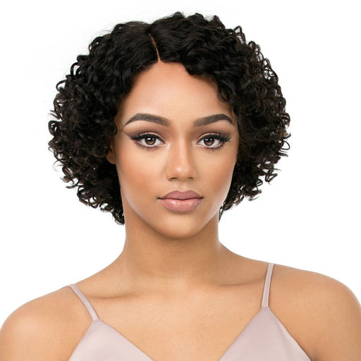 100% Human Hair Wig,Off black