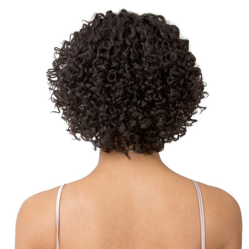 100% Human Hair Wig,Off black
