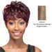 Human Hair Wig,Two tone frost blend of strawberry blonde and bright pumpkin layer over gold light auburn bottom