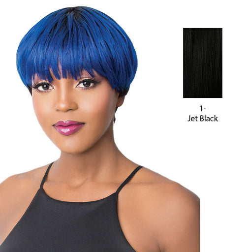 100% Human Brazilian Hair Wig Tata,Black