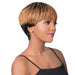 100% Human Brazilian Hair Wig Tata,Dark brown roots with light auburn/1b
