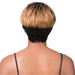 100% Human Brazilian Hair Wig Tata,Dark brown roots with light auburn/1b