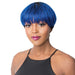 100% Human Brazilian Hair Wig Tata,Ttblue/1b