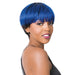 100% Human Brazilian Hair Wig Tata,Ttblue/1b