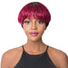 100% Human Brazilian Hair Wig Tata,Black roots with burgundy/1b