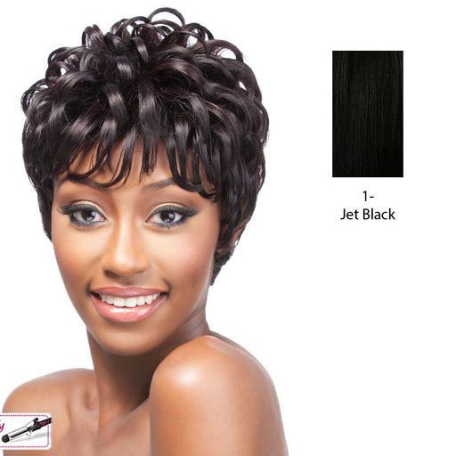 Cap Weave Human Hair Wig Human Hair Tataya,Black
