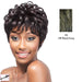 Cap Weave Human Hair Wig Human Hair Tataya,Off black with 50% gray