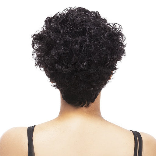 100% Human Hair Wig Theresa,Off black