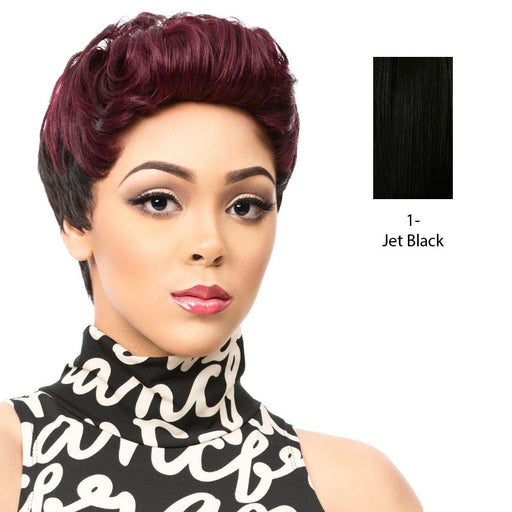 Human Hair Wig Human Hair Tisa,Black