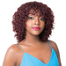 100% Human Hair Wig Wet N Wavy Rana,Dark wine