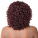 100% Human Hair Wig Wet N Wavy Rana,Dark wine