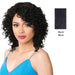 100% Human Hair Wig Wet N Wavy Rana,BLACK