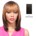 100% Human Hair Wig Yaki 1012,Darkest brown