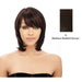100% Human Hair Wig Yaki 810,Dark brown