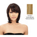 100% Human Hair Wig Yaki 810,Streaked blend of strawberry blonde and platinum blonde