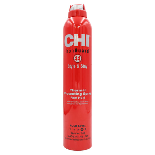 CHI 44 Iron Guard Style and Stay Firm Hold Protecting Hair Spray, 10 Oz.