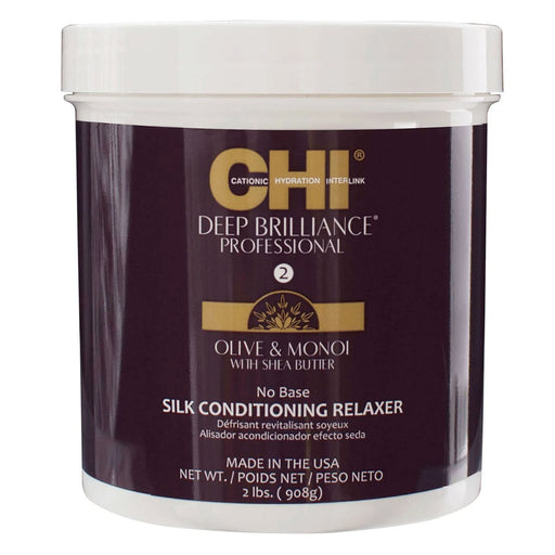 CHI Deep Brilliance Silk Conditioning Relaxer, 2 Lb.