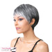 Synthetic Iron Friendly Wig Chicago,CHARCOAL GREY