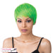 Synthetic Iron Friendly Wig Chicago,Lime Green