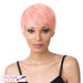 Synthetic Iron Friendly Wig Chicago, Peach Pink