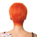 Synthetic Iron Friendly Wig Chicago,Vivid Orange