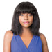 100% Brazilian Human Hair Wig Wet N Wavy Nick,Off black