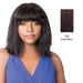 100% Brazilian Human Hair Wig Wet N Wavy Nick,Dark wine