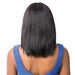 100% Brazilian Human Hair Wig Wet N Wavy Nick,Off black base with light auburn highlights