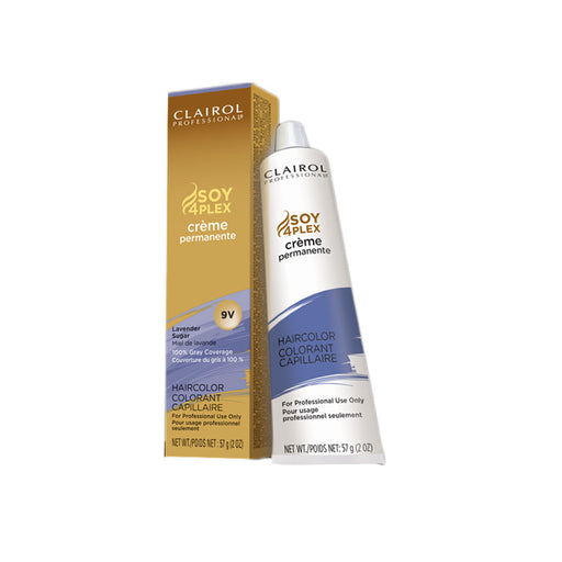Clairol Soy 4Plex Permanent Creme 9V Lavender Sugar 2 Oz