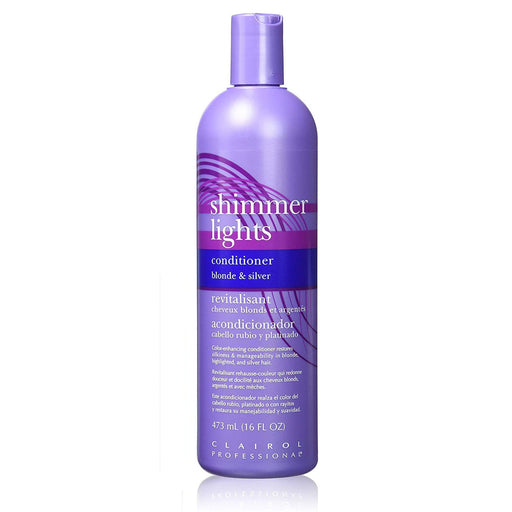 Clairol Shimmer Lights Conditioner, Blonde & Sliver 16 FL Oz.