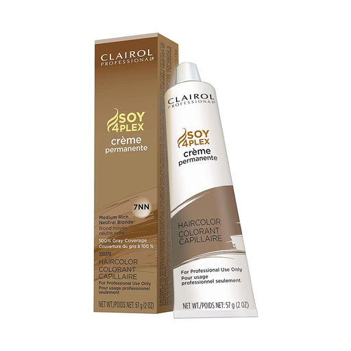 Clairol Premium Creme Hair Color 7NN Medium Rich Neutral Blonde, 2 Oz.