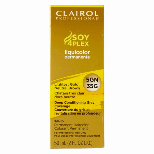 Clairol Professional Liquicolor 5GN/35G Lightest Gold Neutral Brown, 2 oz