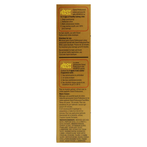 Clairol Professional Soy 4 Plex Hair Color 6RN Dark Red Neutral Blonde 2 Oz.